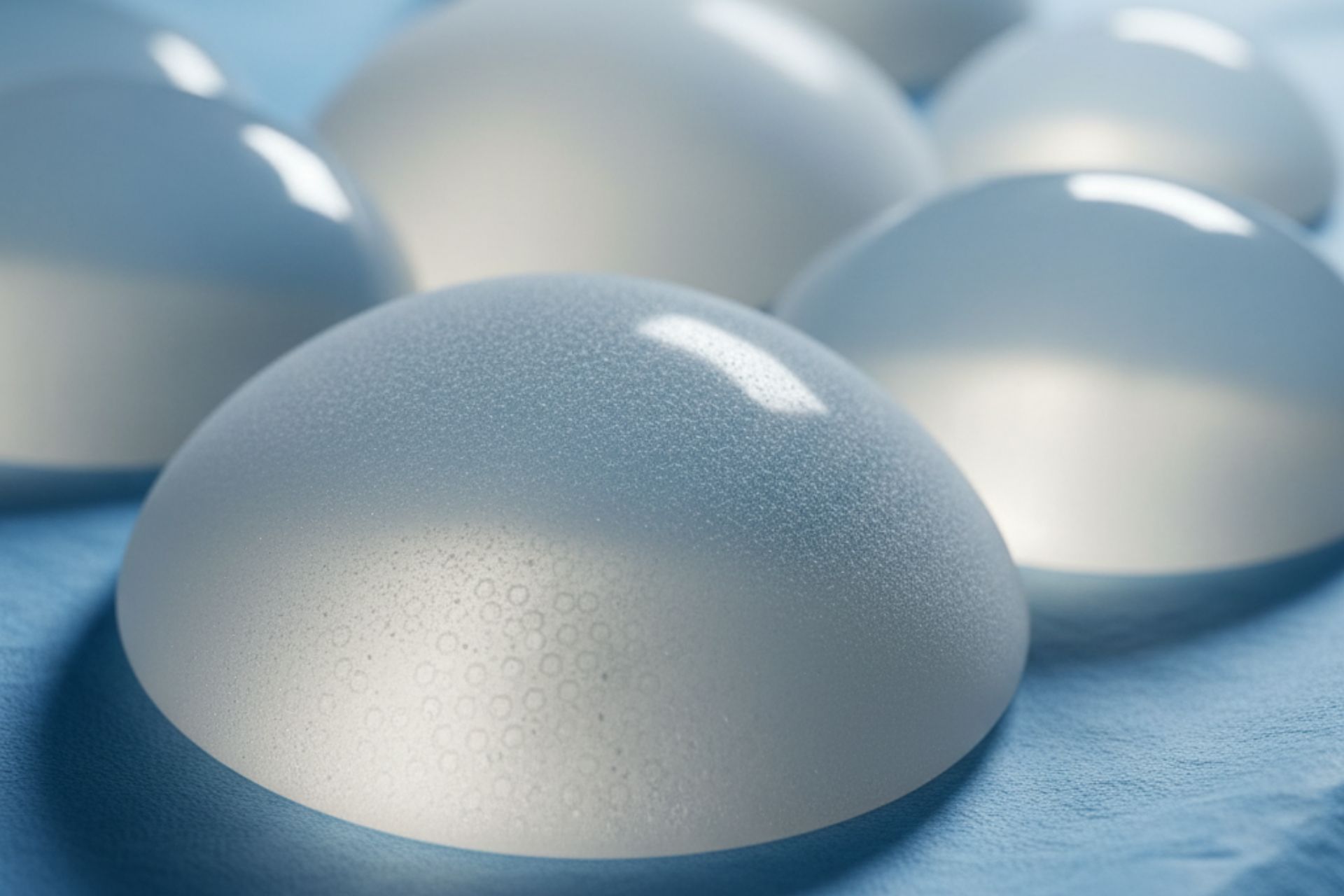 Runde Implantate in der Form sehr beliebt